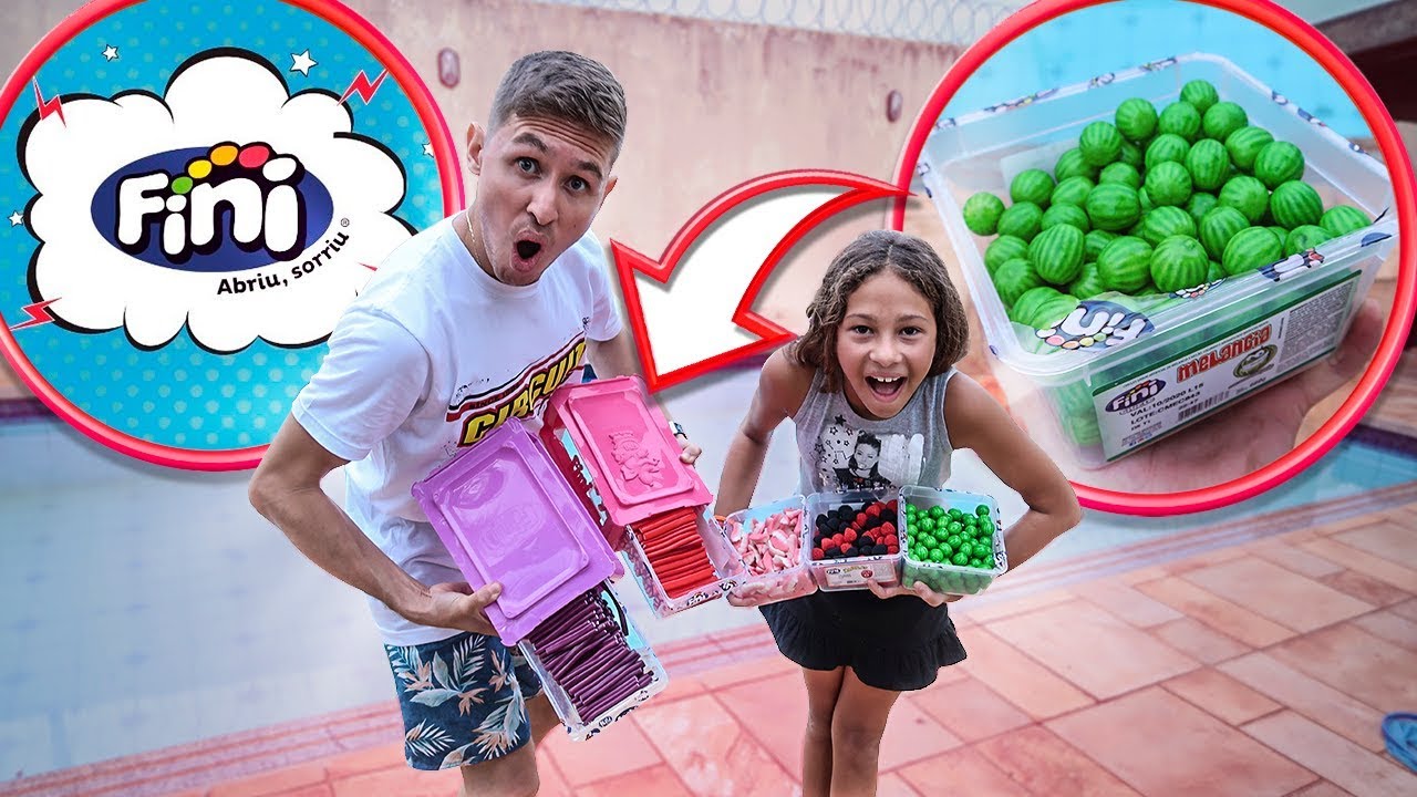 OLHA A FELICIDADE DELA - DEI MUITO DOCE PRA MINHA IRMÃ