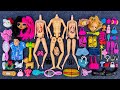 10 Minutes Satisfying with Unboxing Barbie Princess Family Playset, Cute Doll Dress Toy ASMR