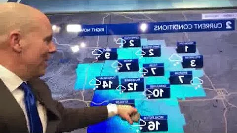 Morning meteorologist Michael Seger breaking down ...