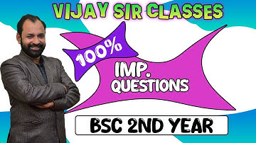 BSC SECOND YEAR PHYSICS IMP QUESTION UNIT-1 & 2 -2024 THERMODYNAMICS