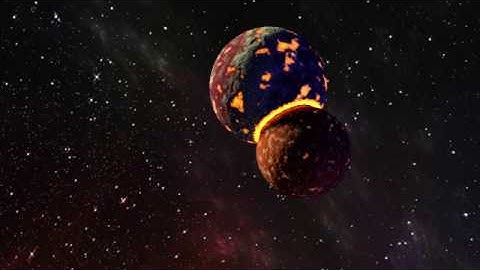 Blender Test - Planet Collision