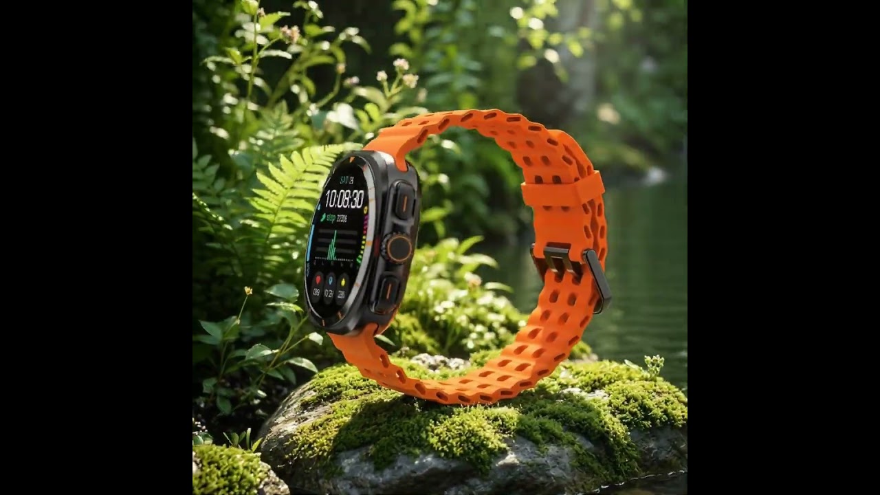 Βίντεο προϊόντος: Smartwatch Microwear BW8 SIM CARD - Black Silicone (1)
