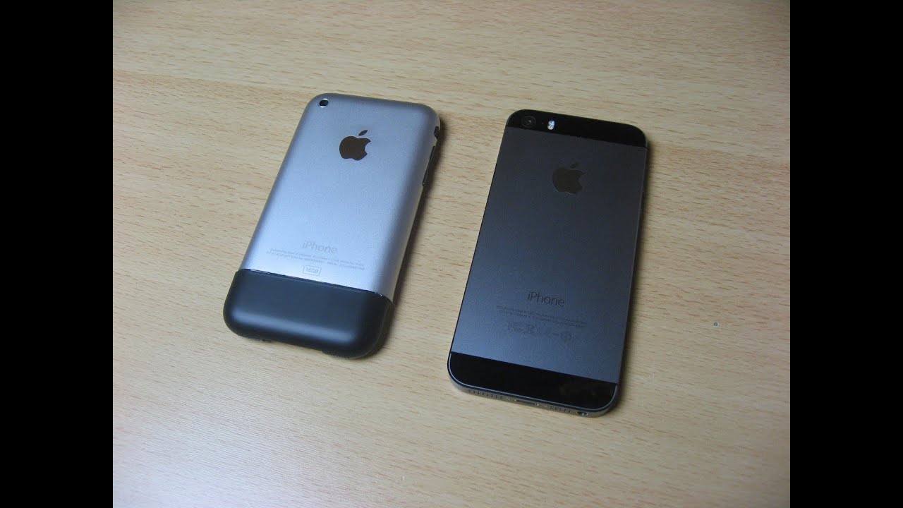 Iphone 2g 2007 Vs Iphone 5s 2013 - Srovn U00e1n U00ed