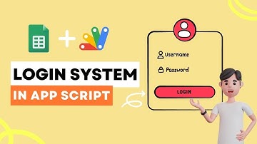 Make a Login System with Google App Script 🔥🔥| Learn Google App script | #script #appscript #gas