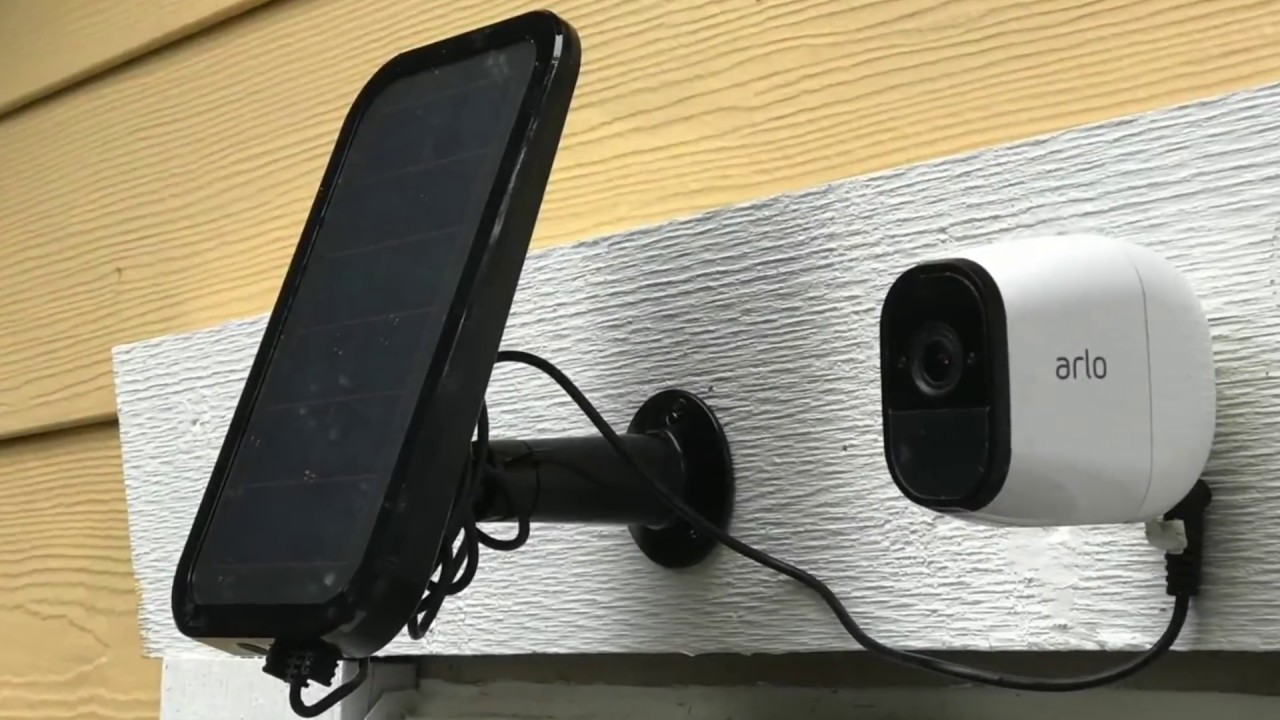 arlo pro compatible solar panel