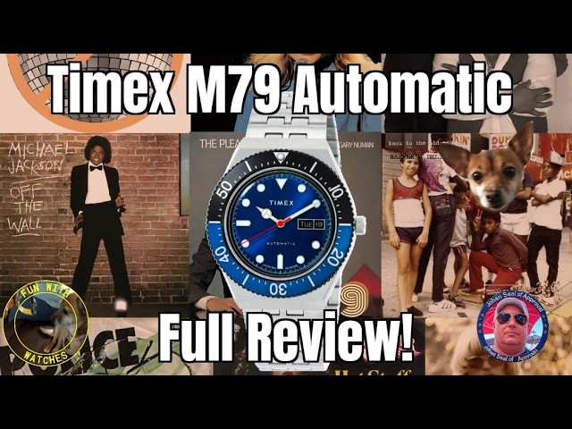 Timex M79 Automatic Watch Review! - YouTube