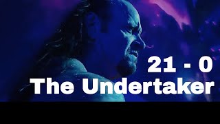 Best of The Undertaker | Streak in 1 minute | 21-0