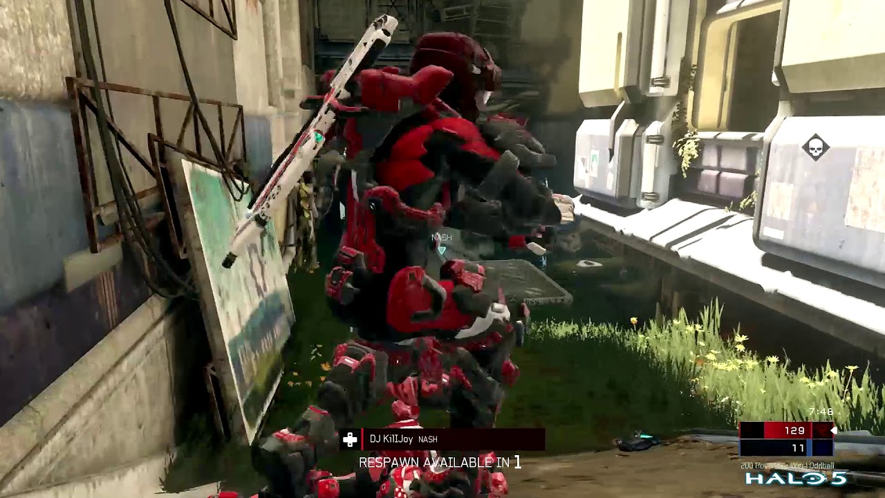 Halo 5 - Oddball - Overgrowth (XBOX ONE) - YouTube