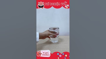 Thí nghiệm đơn giản cho bé về bề mặt của nước | Water experiments for kids #shorts #funforkids