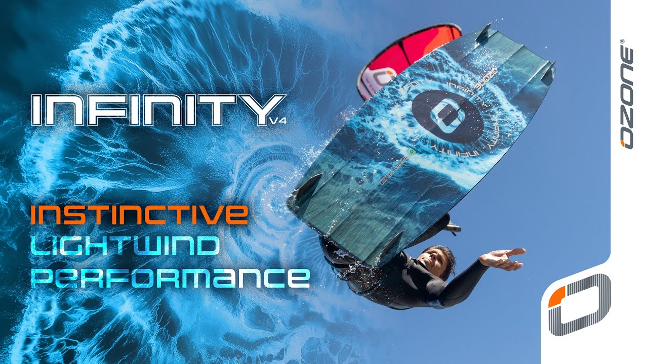 Fun sessions, more often  |  Infinity V4 lightwind twin-tip