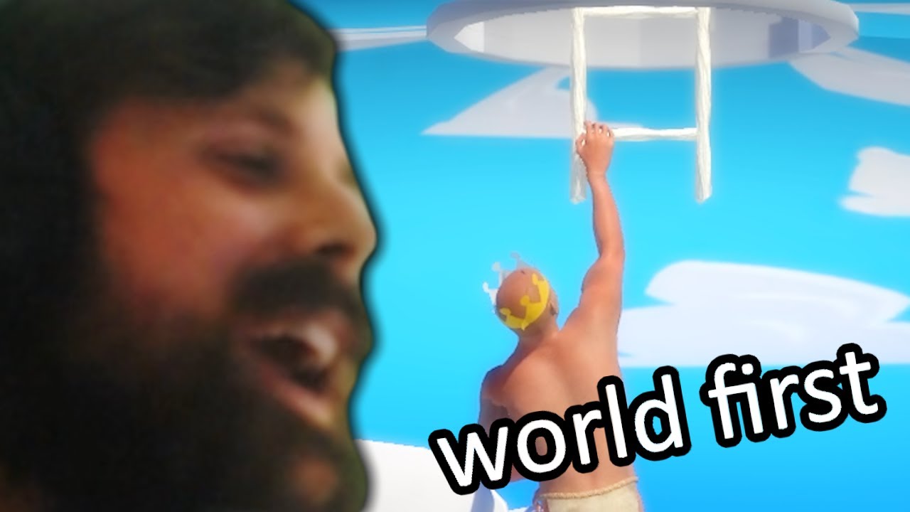 Forsen is WORLD FIRST in A Difficult Game About Climbing