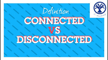 connected space in topology