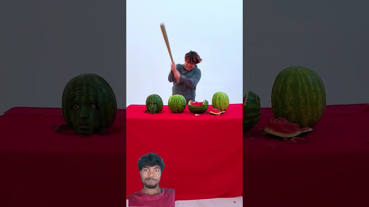 Can You Guess The Fake Watermelon Entertament Challenge Funny Shortvideo Tricks