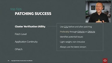 Top tips for patching Oracle Grid Infrastructure