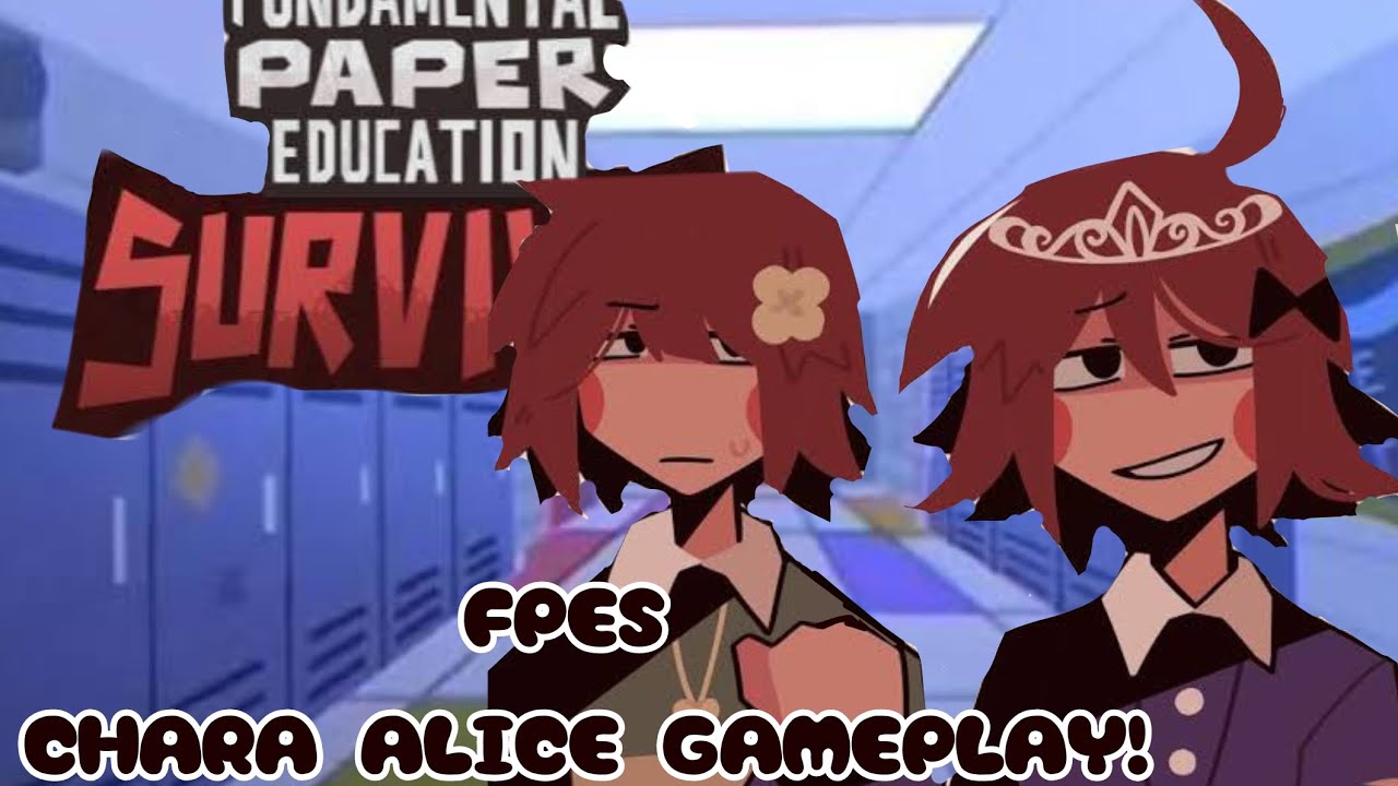 Fpe:s Chara ALICE gameplay! (On mobile)  Phase 1 + phase 2 and some extra moments-