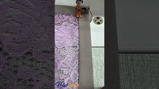 Sewing Hack for Lace Edging #patternmaking #sewingtips #diy