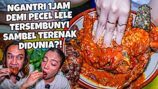 NGANTRI 1JAM DEMI PECEL LELE TENDAAN MURAH SAMBEL TERLAKNAT DIDUNIA?! NOSTALGIA MASA KECIL