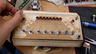 Sequencer, Mounted LED's - CD4017 & CD40106