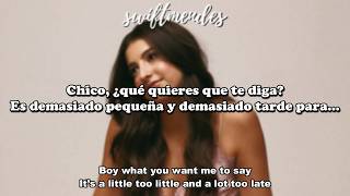 [sub. español / inglés] Jordana Bryant - Too Little Too Late