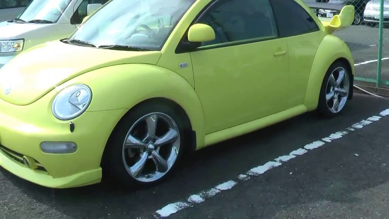 VW Beetle with BodyKit. - YouTube