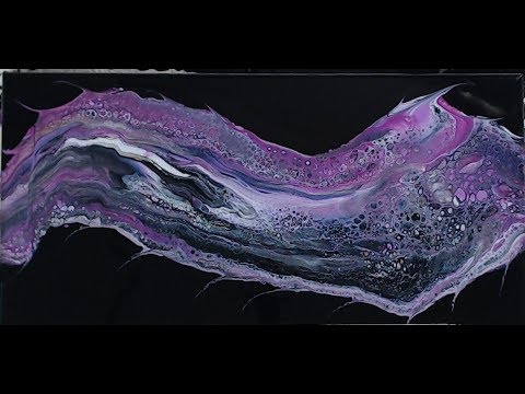(347) Dust Pan Pour - Acrylic Pouring With Christina Welch - YouTube