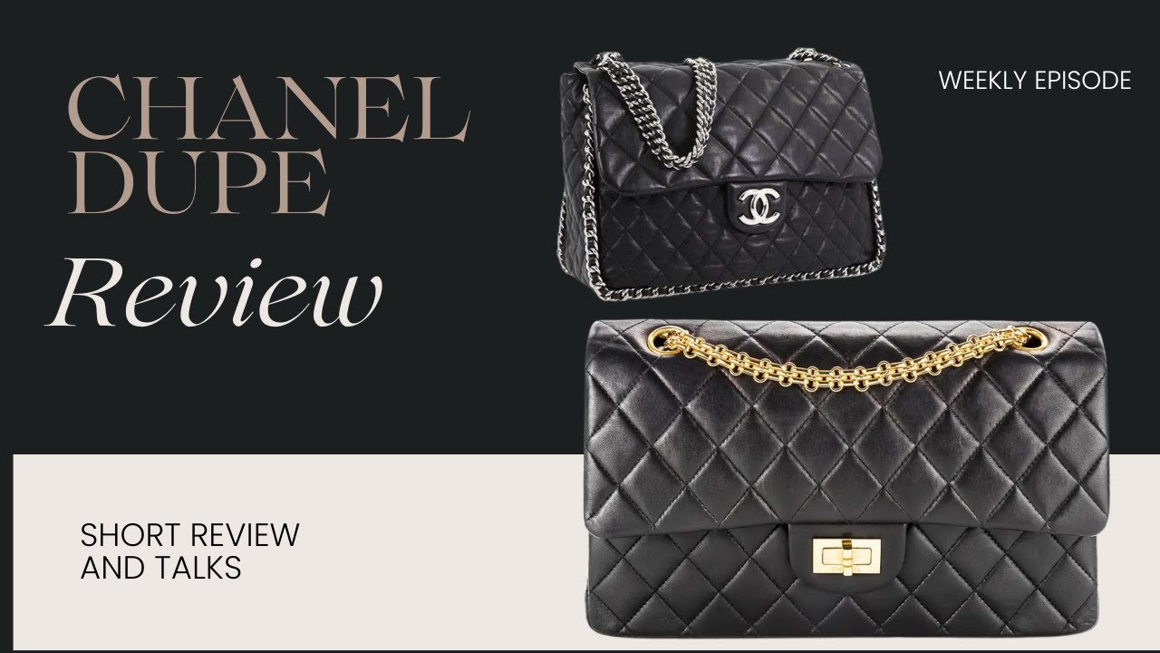 Chanel Dupe Classic Flap Review/Chanel 22 Tote/TJ Maxx/Thrift Store