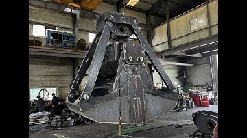 Mechanical Grab Bucket Manufacturing Process - 70 days record