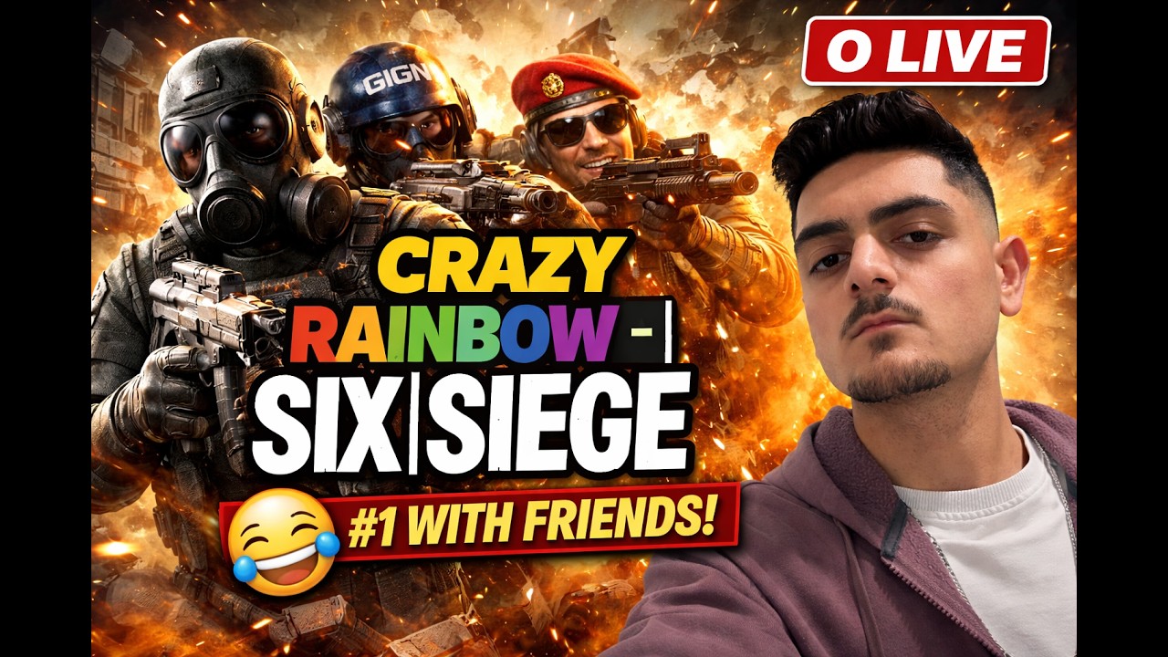 CRAZY Rainbow Six Siege with Friends 😂 Funny Moments & Voice Chat Chaos ...