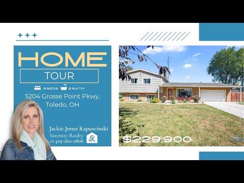 5204 Grosse Point Pkwy, Toledo, OH home video tour