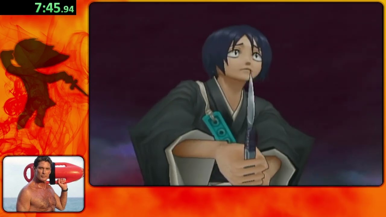 (Wii) Bleach: Shattered Blade - Yamada Episode mode - speedrun in 