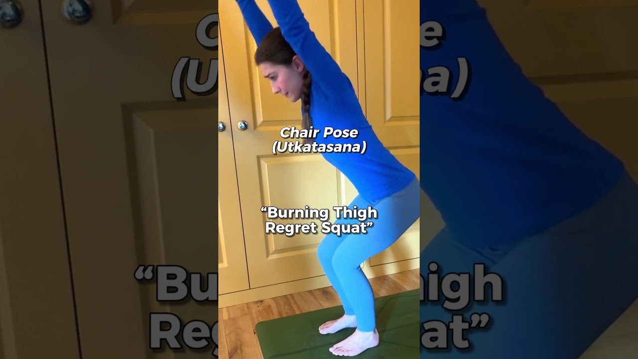 If Yoga Poses Had Honest Names