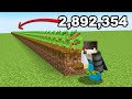 placing 2,892,354 trees to break a Minecraft Record