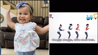 CHOO CHOO TRAIN PINKFONG - KIDS DANCE ALONG VIDEO
