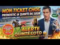 PRONOSTIC IA QUINTE DU JOUR DIMANCHE 12 AVRIL 2026 – PRIX DU PAVILLON ROYAL 😱 ALERTE QUINTÉ LOTO