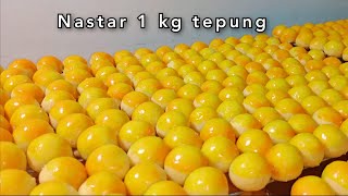 Resep kue Nastar 1 kg tepung anti  retak lembut lumer di mulut