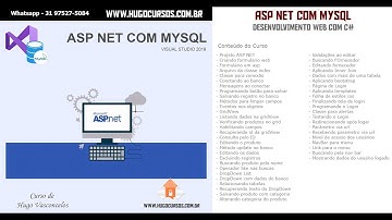 ASP NET com Mysql - Aula 09 - Programando botão para Salvar