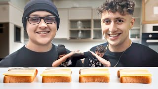 HACIENDO SANDWICHES CON MI MEJOR AMIGO 🥵 *dab*