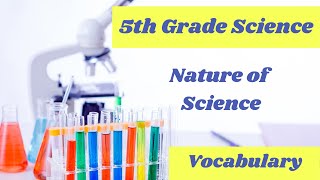 Nature of Science Vocabulary // 5th grade science lesson online