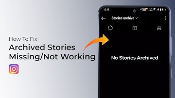 Hoe los ik het probleem op dat gearchiveerde verhalen ontbreken of niet werken op Instagram?
