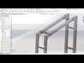 Structural steel design with solidworks  solidsteel parametric 3d cad steelwork teaser 5