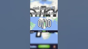 Geoguessr NOOB Tries to Get 10 Countries in a Row! #geoguessr