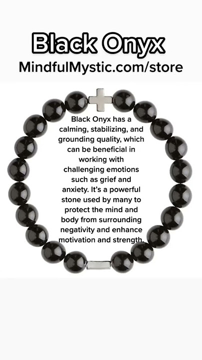 Metaphysical Properties of Black Onyx