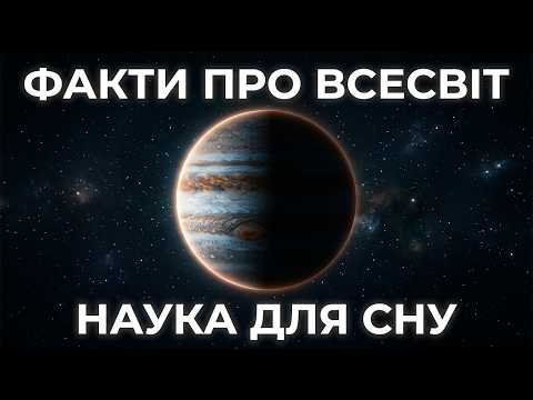 Найцікавіші факти про Всесвіт 💤 Лекція для сну