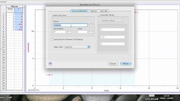 error bars with logger pro