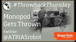 ATRIAS Robot: Monopod 2.0 Gets Thrown