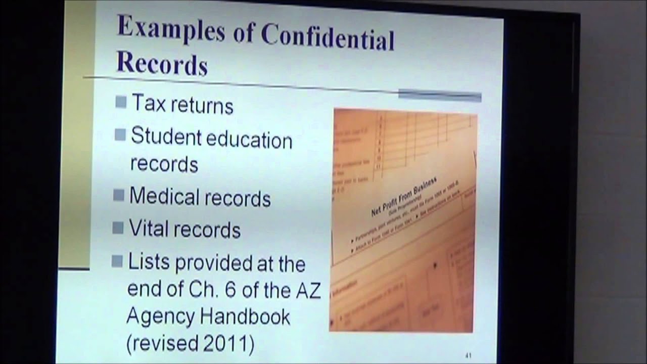 AZ Ombudsman Training on Public Records Request in Quartzsite AZ 730