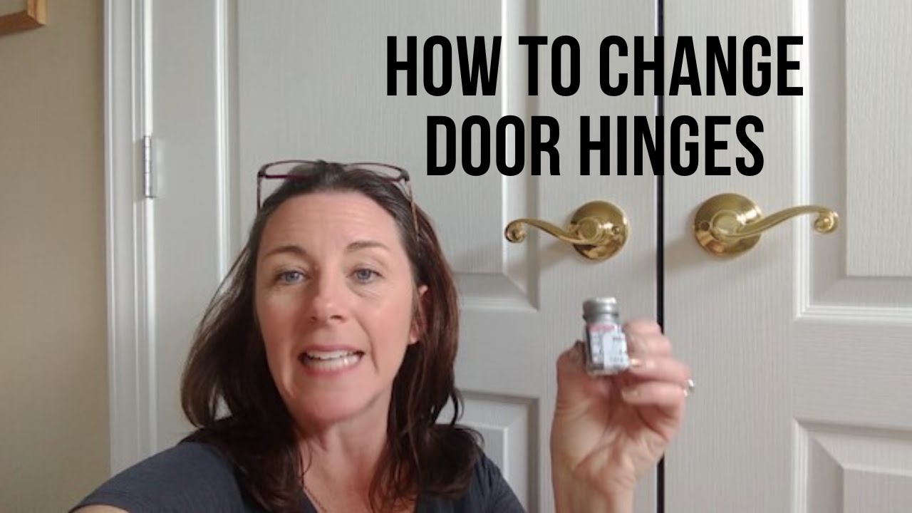 DIY Door Update to Change Hinge Colors Quickly - Bless'er House