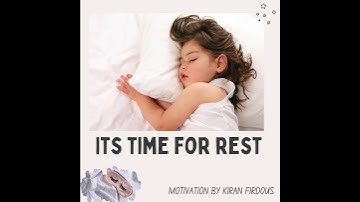 "Sleep Well, My Dear | A Reminder to Rest After a Hard Day"