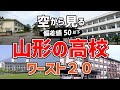 【アホ過ぎ】山形県内で偏差値が低い高校ワースト20