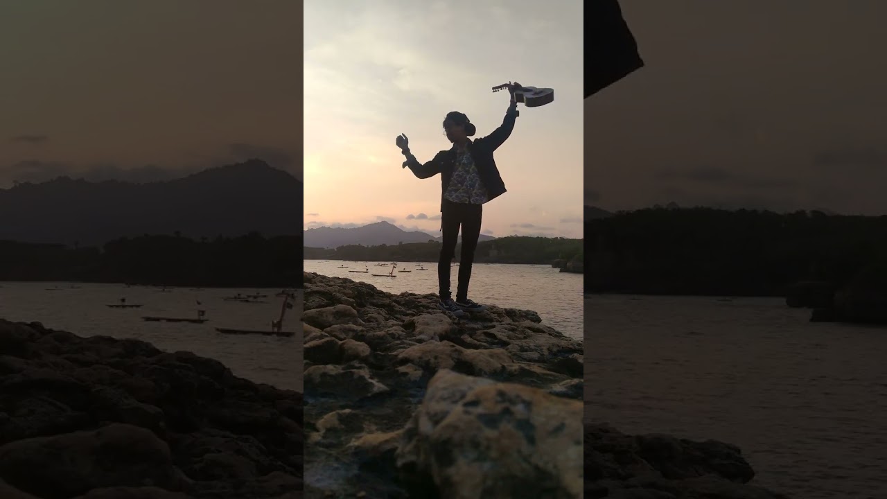 Gitaran sambil nyunset #kediri #tulungagung 